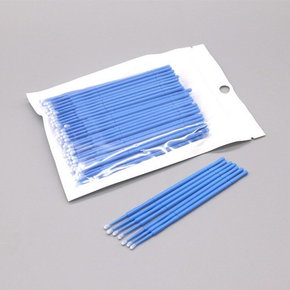 100pcs/lot Micro Brushes Make  - Eyelash Extension Examples review and price