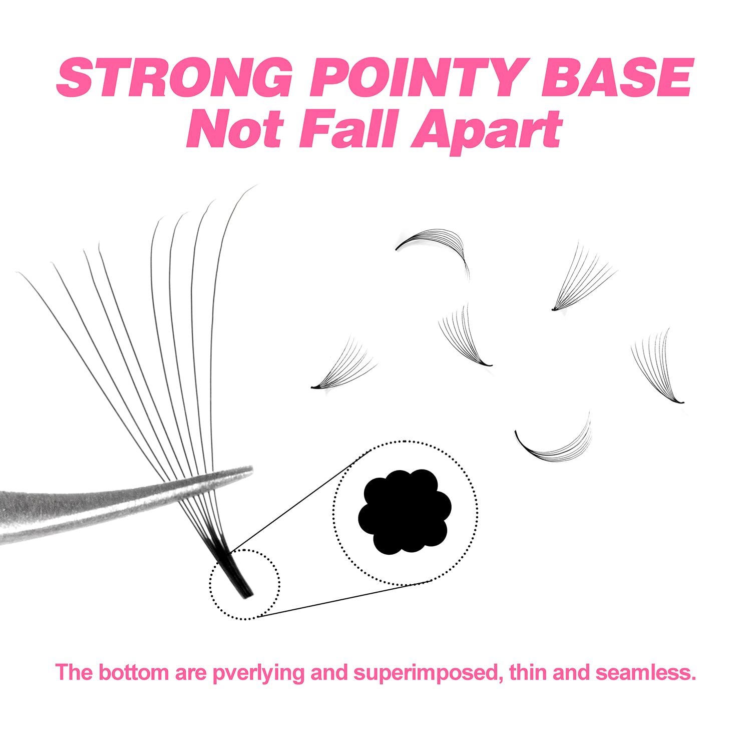 TDANCE 30D/40D Loose Fans Poin - Eyelash Extension Medium review and price