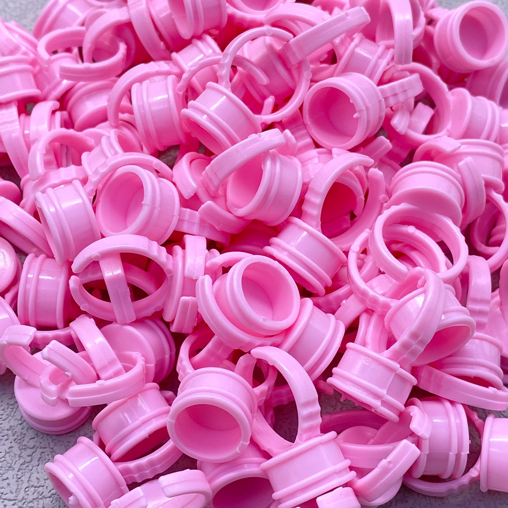 100Pcs Glue Rings For Lashes G - Eyelash Extension Examples review and price