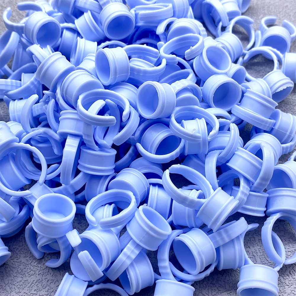 100Pcs Glue Rings For Lashes G - Eyelash Extension Examples review and price
