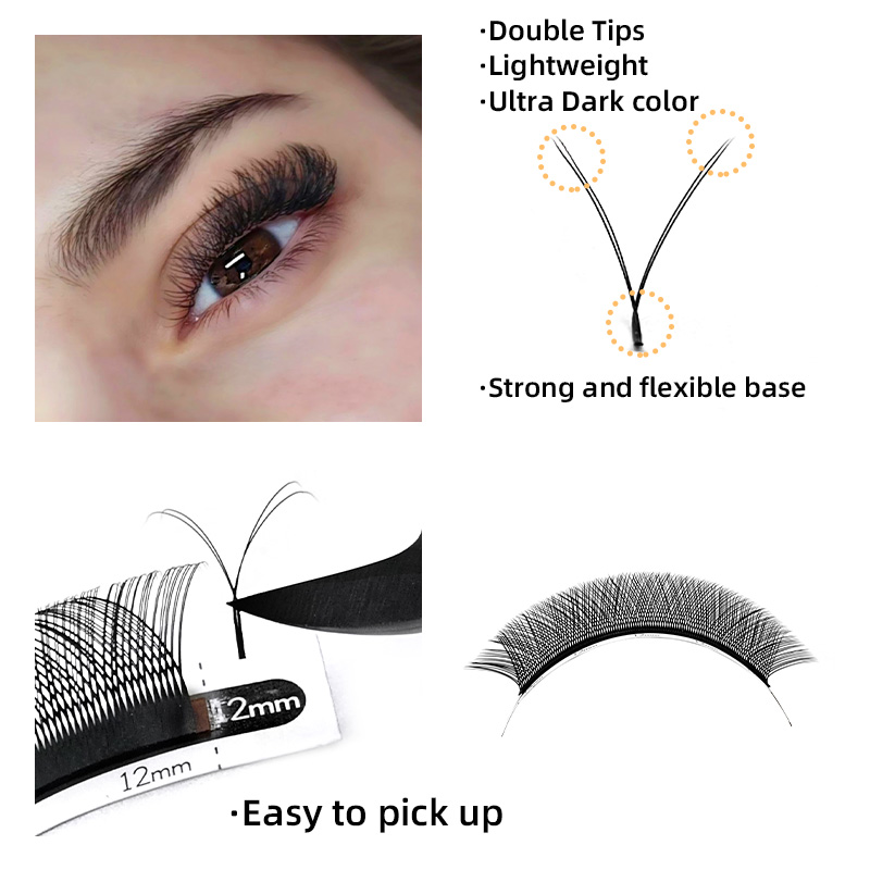 LOVE LASHES YY Shape Lash Fake - Eyelash Extension Double Volume review and price