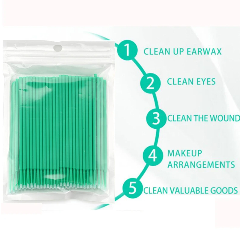 50/100PCS Disposable Micro Bru - Micro Brush Applicator review and price