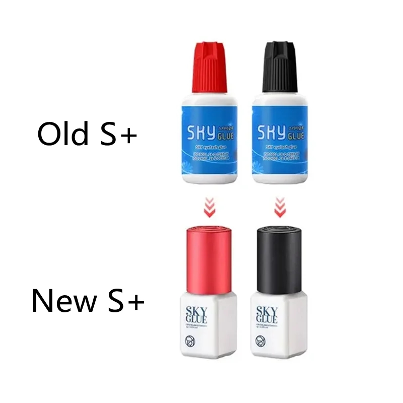 5ml Korea SKY S+ Glue 1 Second - Eyelash Extension Examples review and price