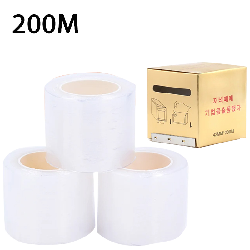 200m Transparent Makeup Film L - Eyelash Extension Examples review and price