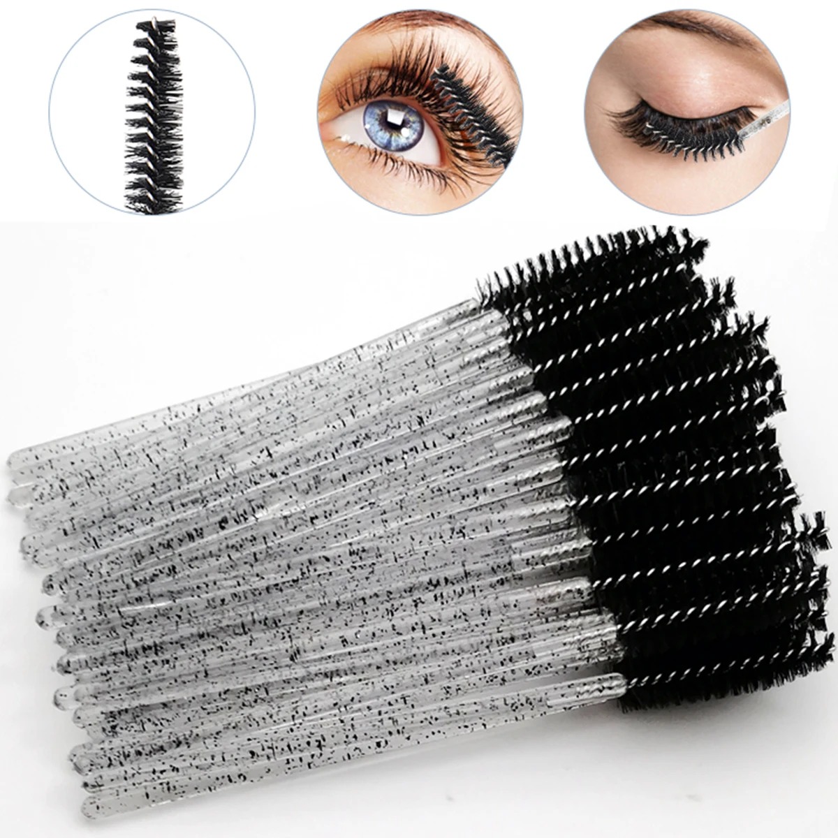 Wholesale 100PCS Mascara Spool - Eyelash Extension For Beginners review and price