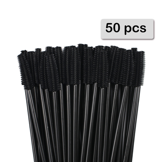 50pcs Silicone Mascara Wands A - Micro Brush Applicator review and price